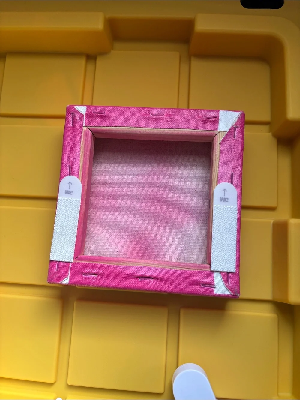 Lux-Style Pink Wall Plaque with Gold Monogram